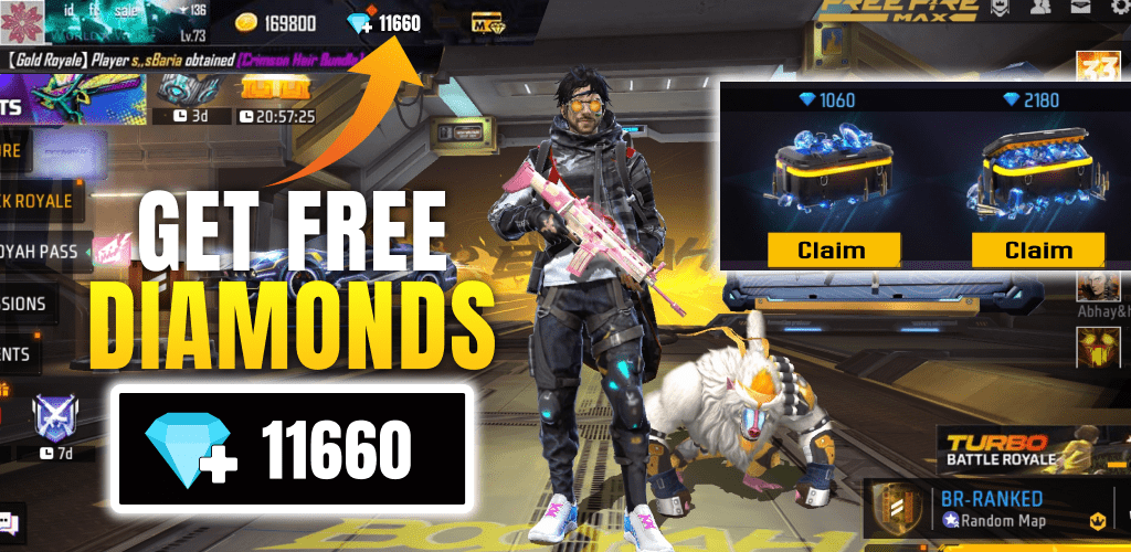 Free fire Redeem Codes for Diamonds Today